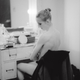 Katita breast-feeds James in her dressing room after a performance of George Balanchine’s “Bugaku.”